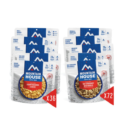 Mountain House 6-Month Emergency Food Supply