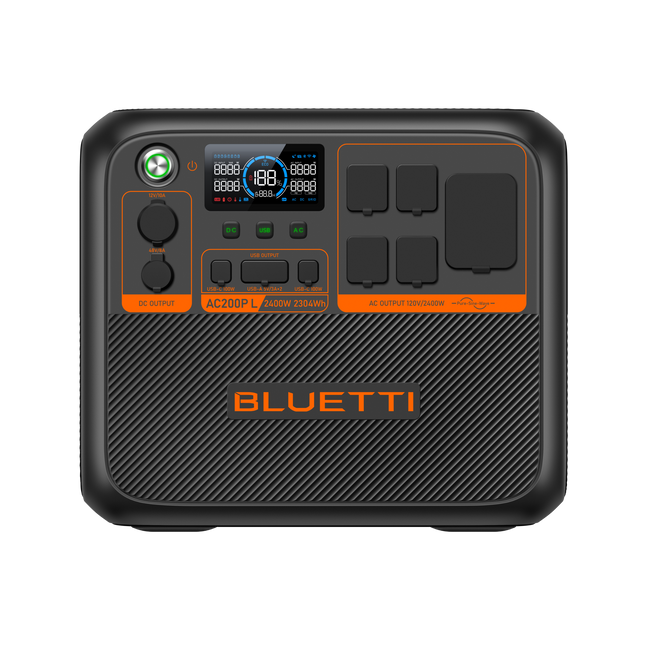 BLUETTI AC200P L Portable Power Station | 2,400W 2,304Wh