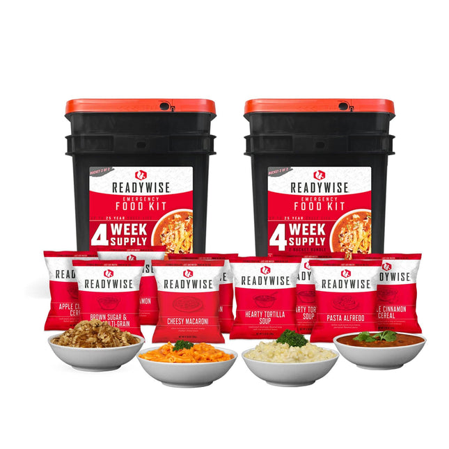 ReadyWise 4 Week Supply - 2 Bucket Bundle (Over 1900 Calories/Day)