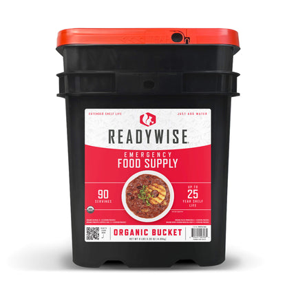 ReadyWise 90 Serving Organic Bucket