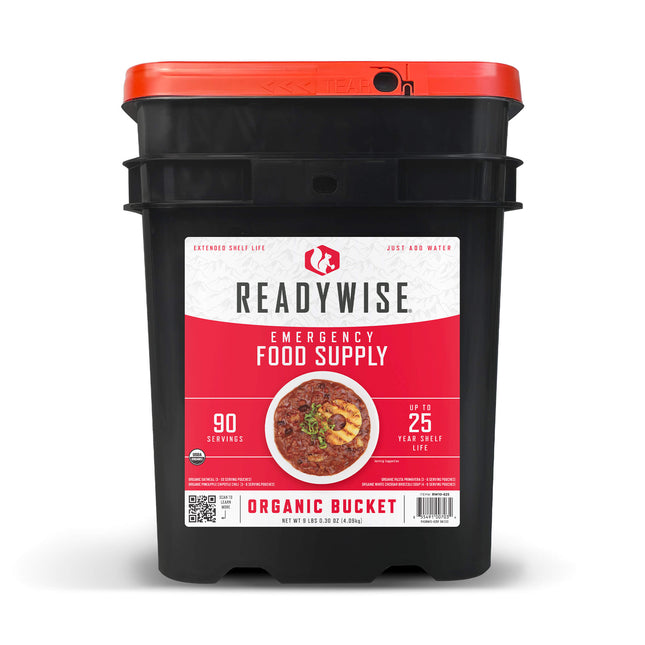 ReadyWise 90 Serving Organic Bucket