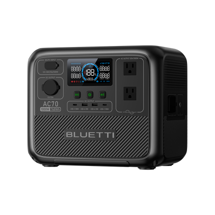 BLUETTI AC70 Portable Power Station | 1000W 768Wh