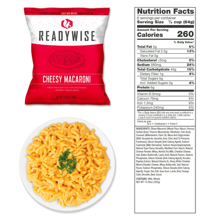 ReadyWise 4-Week Emergency Food Supply (1,900+ Calories/Day)