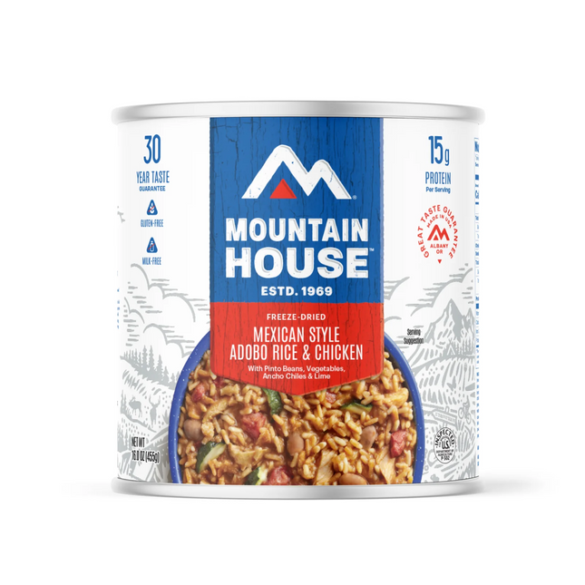 Mountain House Mexican Adobo Rice with Chicken - #10 Can