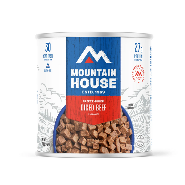 Mountain House Diced Beef - #10 Can