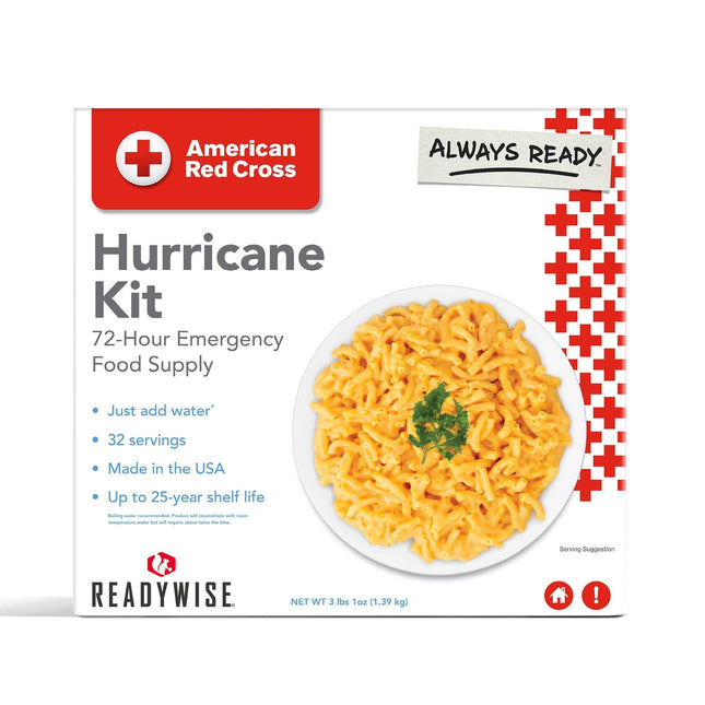 ReadyWise American Red Cross 72 Hour Emergency Hurricane Food Kit