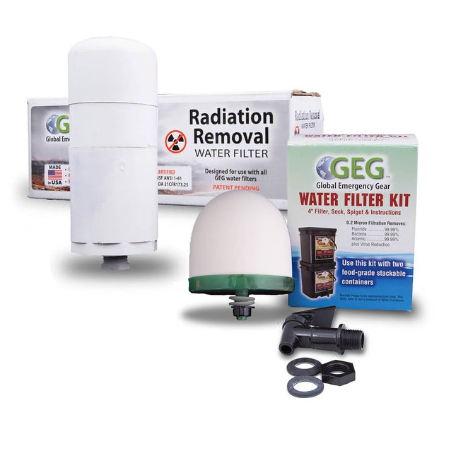 ReadyWise Ultimate Water Filtration Bundle for use with ReadyWise Food Buckets